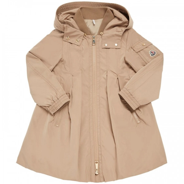 ◆키즈◆24SS 여성 ARILD 로고패치 후드 롱 자켓 베이지 1C000 11 5979X 202