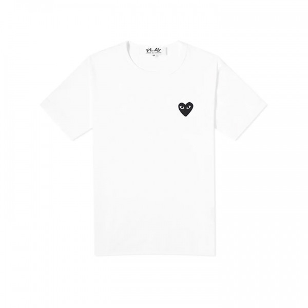 ◆당일◆26SS 블랙 하트 와펜 패치 티셔츠 화이트 AX-T064-051-2