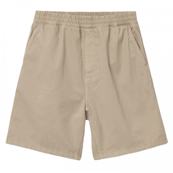 ◆당일◆24SS FLINT 로고 패치 트레이닝 숏팬츠 베이지 I030480 G1GD
