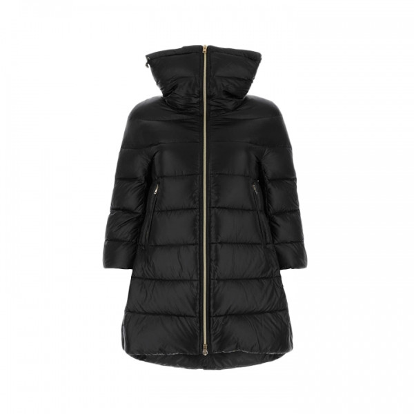 ◆당일◆26SS 클레오페 CLEOFE 숏 슬리브 미디움 패딩 블랙 PI0001DIC 12017Z 9300