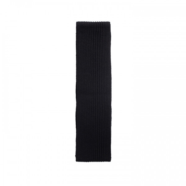 ◆당일◆25FW 골지 울 숏 머플러 블랙 SHORT SCARF BLACK