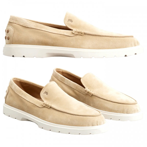 ◆당일◆25FW T 로고 슬립온 로퍼 베이지 XXM59K00040 M8W C606