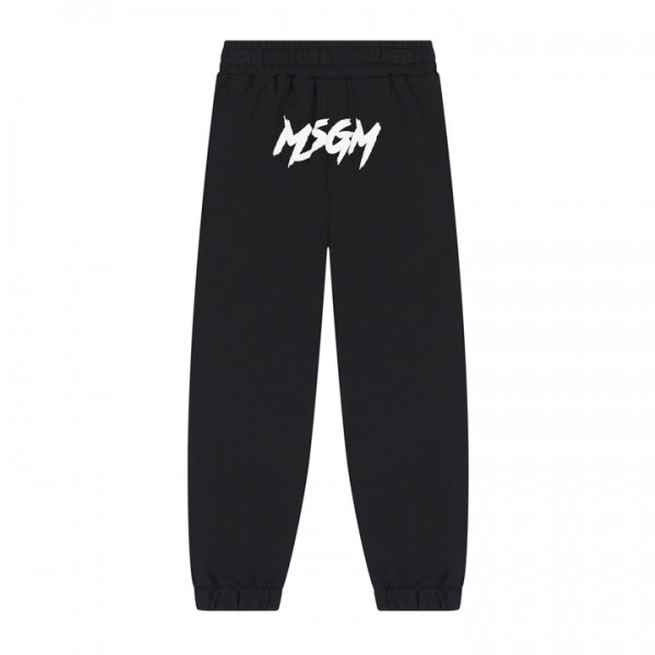 ◆키즈◆25FW 키즈 백 로고 프린트 트레이닝 팬츠 블랙 F5MSJUFP069 11038
