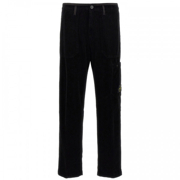 ◆당일◆24FW 와펜 패치 코듀로이 팬츠 블랙 811532604 V0029