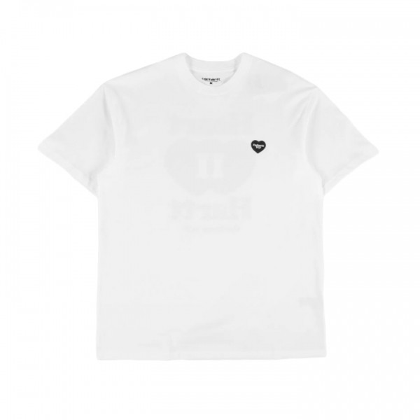 ◆당일◆25FW 하트 투 하트 티셔츠 화이트 I035203 02XX