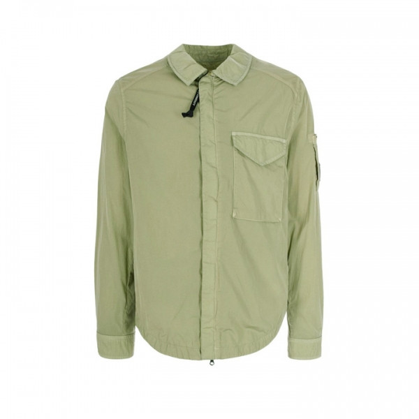 26SS 렌즈 와펜 크롬 R 오버셔츠 자켓 모스그레이 20CMOS710A 005904G 610