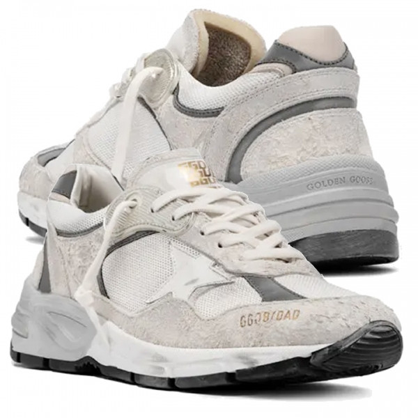 ◆당일◆24FW 러닝 대드스타 스니커즈 화이트/실버 GMF00199 F002156 80185