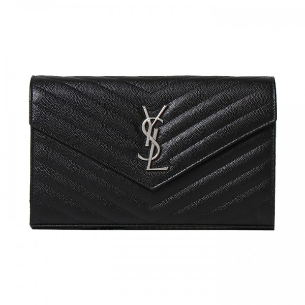 ◆당일◆25FW 은장 모노그램 마틀라세 체인백 블랙 377828 BOW02 1000