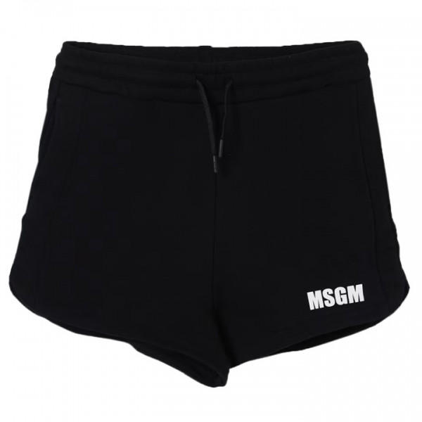◆키즈◆25SS 여성 로고 프린팅 코튼 숏팬츠 블랙 S5MSJGSH095 110