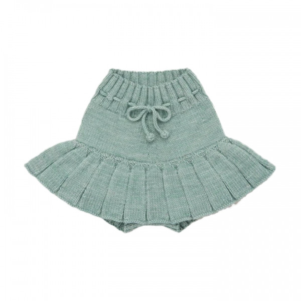 ◆키즈◆키즈 스케이팅 폰드 스커트 세이지그린 K1003W25 315