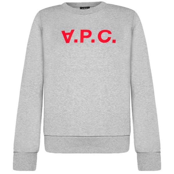 ◆당일◆23SS VPC 벨벳 로고 맨투맨 그레이 COECQ F27750 PLA