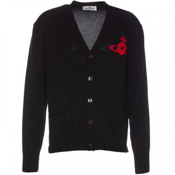 ◆당일◆24FW ORB 로고 알렉스 ALEX 가디건 블랙 27010014 Y002M N401