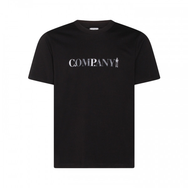 ◆당일◆26SS 세일러 로고 프린트 반팔 티셔츠 블랙 20CMTS085A 005100W 999