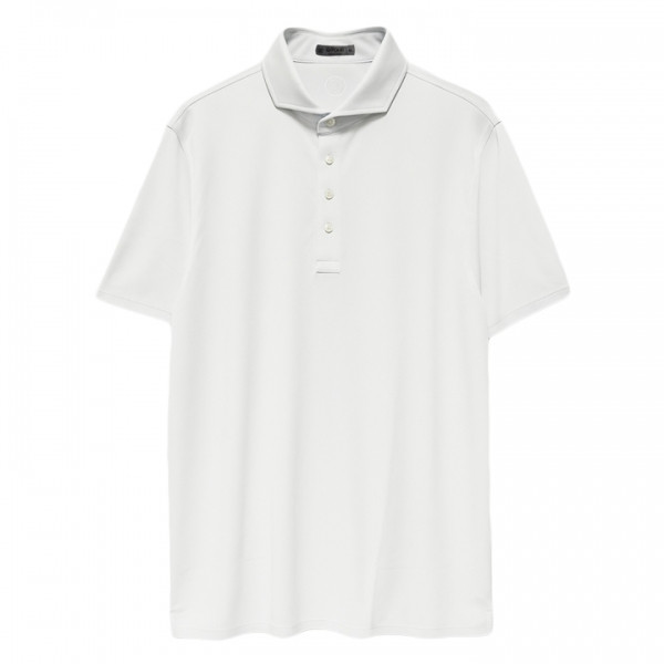 ◆당일◆25SS 백 로고 패치 폴로 티셔츠 화이트 G4MC0K300 SNO