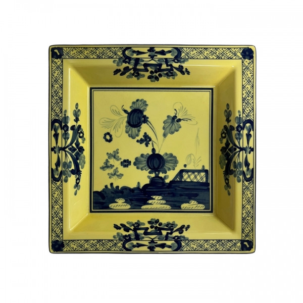 ◆당일◆오리엔테이탈리아노 ORIENTEITALIANO 라지 스퀘어 체인지 트레이 24CM 옐로우 017RG02 FG6836010245G00123900