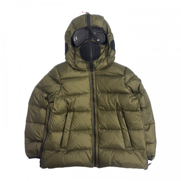 ◆키즈◆키즈 나일론 립스탁 사이드집업 고글패딩 올리브나이트 JG 540B T KJ5 322