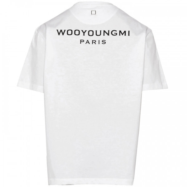 ◆당일◆25SS 시그니처 백로고 티셔츠 화이트 W251TS07 701W