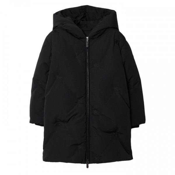 ◆키즈◆24FW 여성 로고 자수 패딩 자켓 블랙 8089409