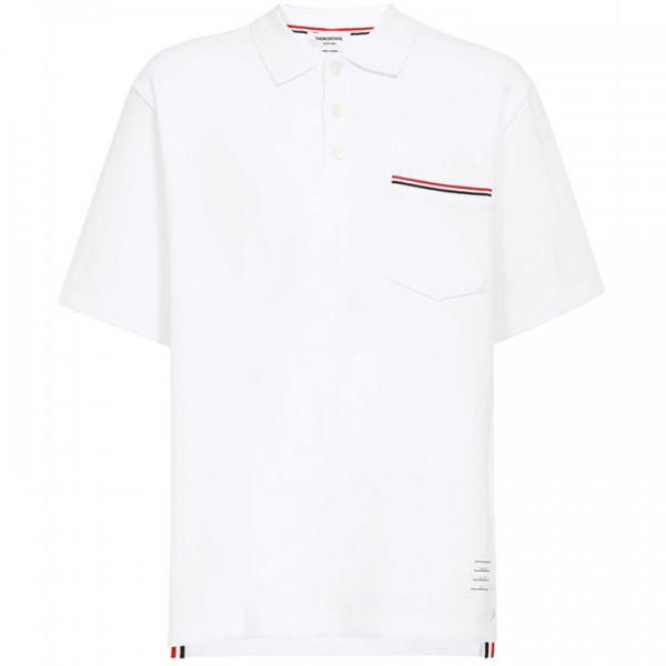 ◆당일◆25SS 삼선 포켓 폴로 티셔츠 화이트 MJP171A J0029 100