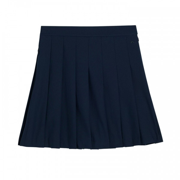 ◆당일◆25SS 아디나 ADINA 로고 스커트 네이비 GWSD10005 6855