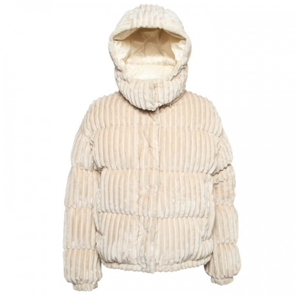 ◆당일◆24FW DAOS 로고 패치 코듀로이 패딩자켓 크림 1A001 40 89AOK 20N