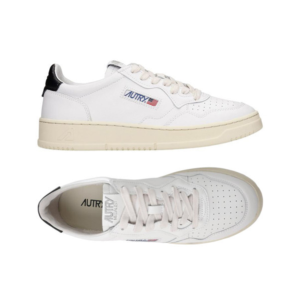 26SS 메달리스트 로우탑 스니커즈 화이트/블랙탭 AULM LL22