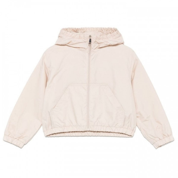 ◆키즈◆25SS 키즈 SARIA 로고 패치 후드 자켓 라이트핑크 1A000 80 53A5E 21G