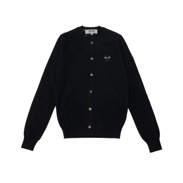 ◆당일◆26SS 블랙 하트 와펜 패치 가디건 블랙 AX-N023-051-1