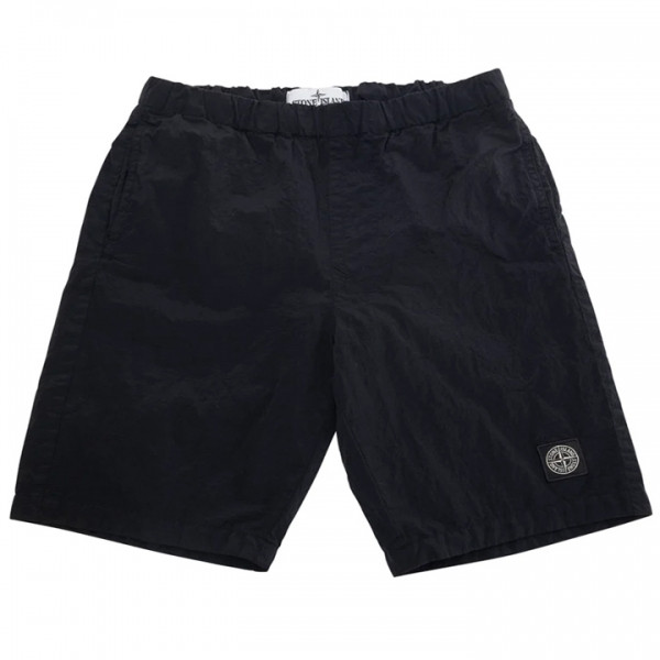 ◆키즈◆25SS 키즈 로고 패치 스윔 숏팬츠 블랙 K1S16 B100002 S0043 V0029