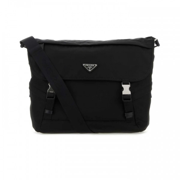 ◆당일◆25FW 삼각로고 리나일론 숄더백 블랙 2VD052 2DMG F0002