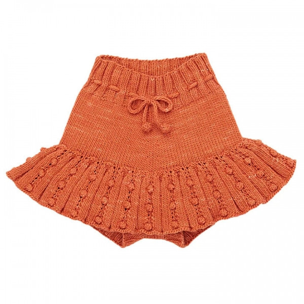 ◆키즈◆25SS 키즈 팝콘 스케이팅 스커트 레드 K1004S25 667