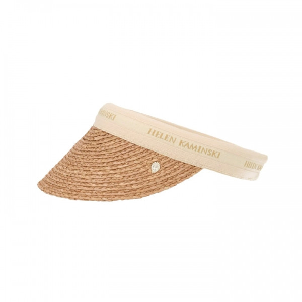 ◆당일◆26SS 비앙카8 라피아 바이저햇 누가/네추럴 HAT52204 BIANCA 8 NOUGAT NATURAL