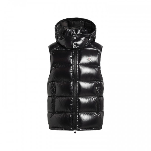 ◆당일◆25FW 보르메스 BORMES 로고 패치 패딩 조끼 블랙 1A001 16 68950 999
