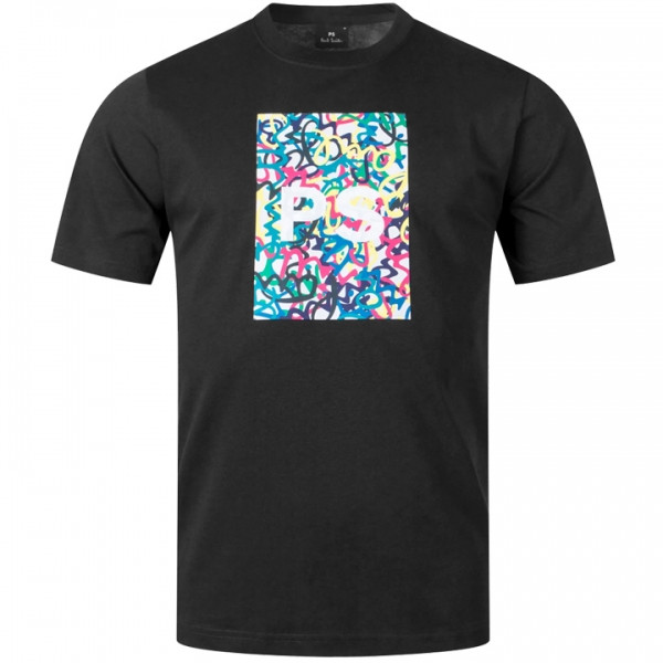 ◆당일◆25SS PS 로고 레귤러핏 티셔츠 블랙 M2R 011R LP4049 79