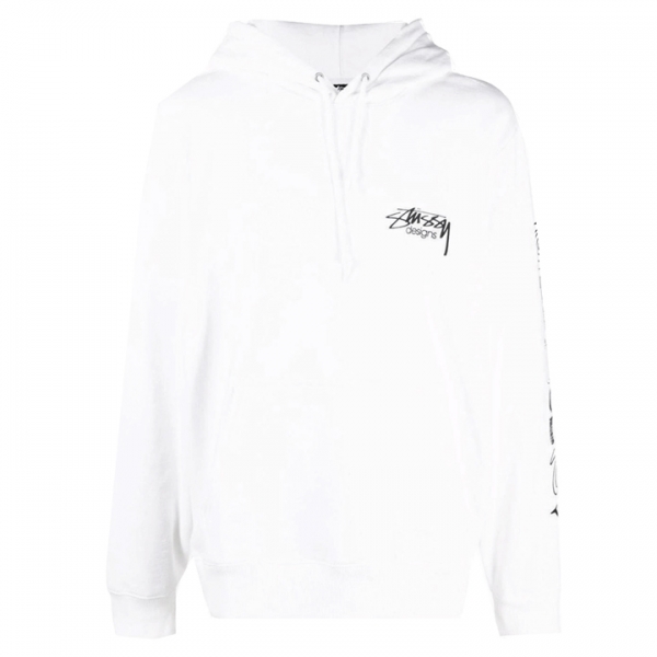 ◆당일◆23FW 로고 프린트 랜섬 기모 후드티 화이트 1924754 WHITE