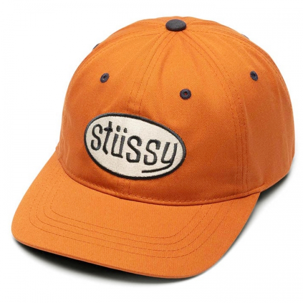 ◆당일◆23FW 핏스탑 PITSTOP 로고 자수 캡모자 오렌지 1311105 RUST