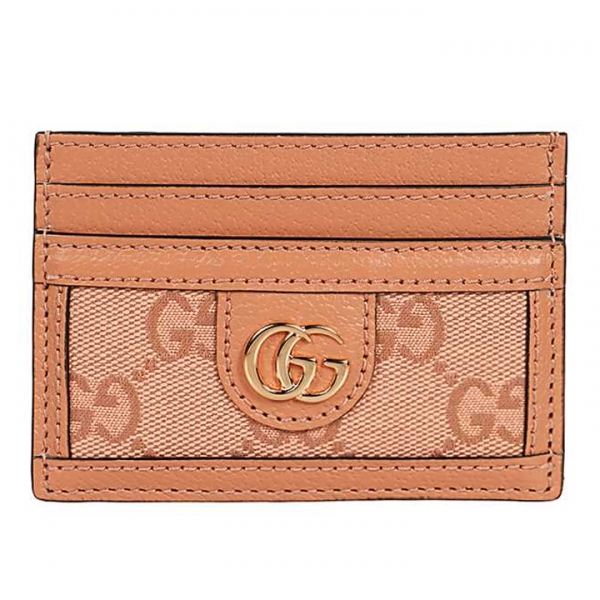 ◆당일◆23FW GG 오피디아 웹 카드지갑 핑크 523159 FACC7 5748