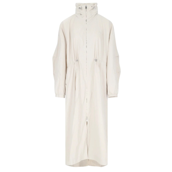 ◆당일◆24SS 베르텔리 BERTHELY 로고 자수 롱 자켓 베이지 MA0186FA B1C01E 90BE