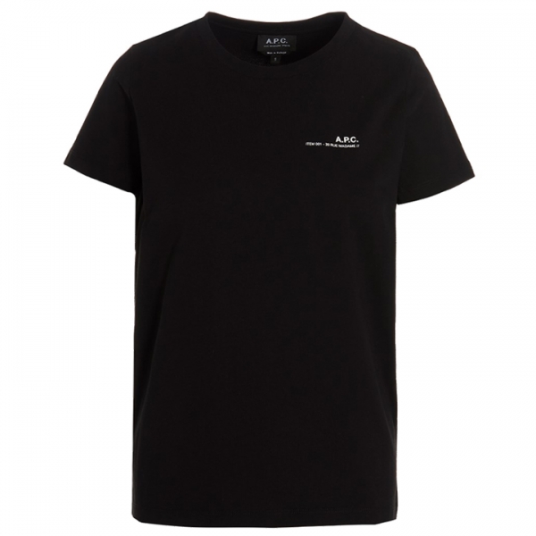 ◆당일◆25SS 아이템 ITEM F 로고 티셔츠 블랙 COFBT F26012 LZZ