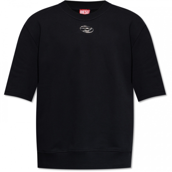 ◆당일◆25SS S-COOLING-L1 로고 숏 슬리브 맨투맨 블랙 A11580 0BMBJ 9XX