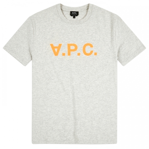 ◆당일◆23SS VPC 벨벳 로고 티셔츠 에쿠르 COBQX H26217 TAV