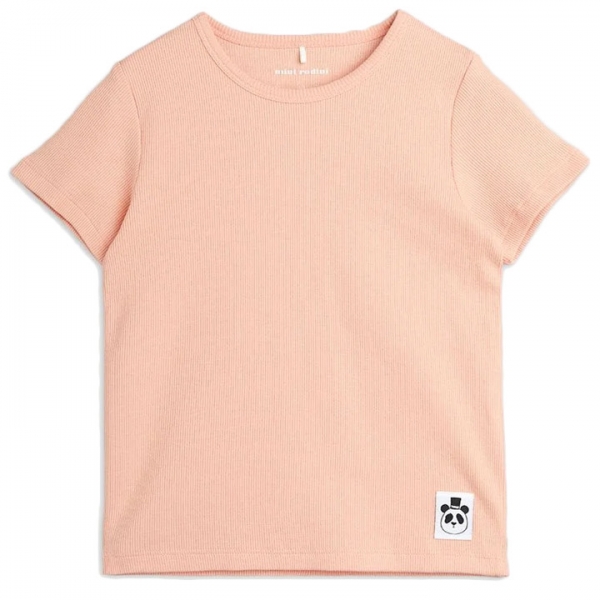 ◆키즈◆22SS 키즈 골지 티셔츠 핑크 22220113 28