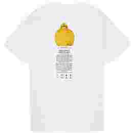 ◆13주년◆백 로고 프린팅 티셔츠 화이트 76152NS91 V0001