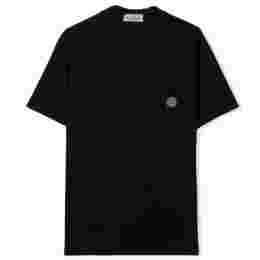 ◆키즈◆22SS 여성 체스트 로고 패치 티셔츠 블랙 761620347 V0029