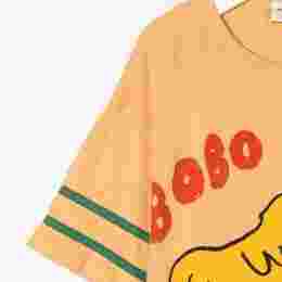 ◆키즈◆22SS 키즈 스니피 도그 로고 티셔츠 오렌지 122AC015 200
