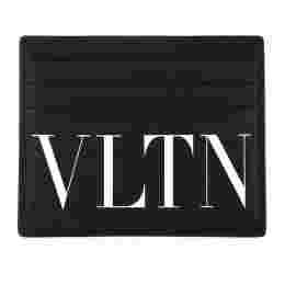 ◆13주년◆VLTN 로고 카드지갑 블랙 XY2P0S49 LVN 0NO