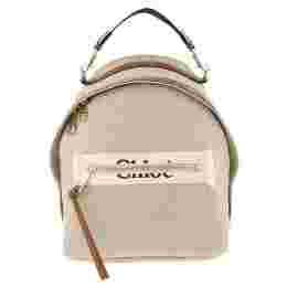 ◆당일◆23FW 우디 라피아 백팩 세피아 브라운 CHC23AS379L06 27S