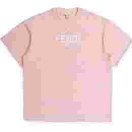 ◆키즈◆24SS 여성 시그니처 로고 티셔츠 핑크 JUI137 7AJ F1N16
