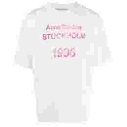◆당일◆22FW 스탬프 로고 타이다이 티셔츠 페일오렌지 BL0319 ACA