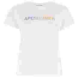 ◆12주년◆아멜 AMEL 썸머 로고 프린트 티셔츠 화이트 COELN F26028 AAB